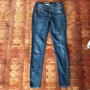 Blue spice high sister skinny jeans